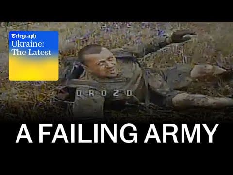 Russian troops ‘sent to slaughter’ without helmets or armour | Ukraine: The Latest