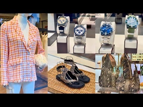 Luxury Window Displays in Milan 🇮🇹 | Michael Kors, Prada, Gucci & More | Summer 2025 Watch & Style