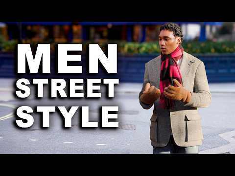 Men's Street Style Fashion in London