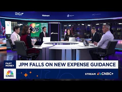 'Fast Money' traders break down JPMorgan's stock action, outlook