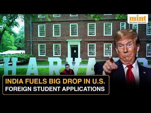 U.S. Colleges Face Crisis As International Applications Plunge After Trump Tightens Visa Rules