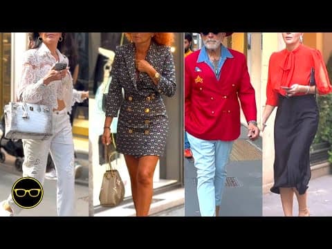 Milan’s Street Fashion Looks NEXT LEVEL TRENDS 2025 Luxe Styles + Street Trends for September
