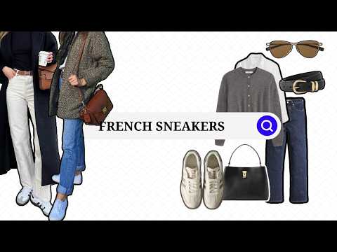 How FRENCH Women Make Sneakers Look Elegant (40+)