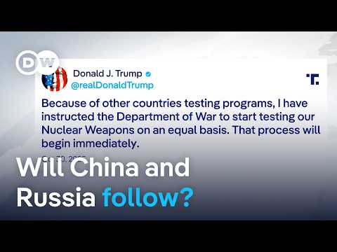 How other countries might react to Trump's nuclear weapons testing plans | DW News