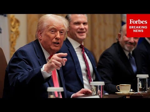 ICYMI: Trump Holds Final Cabinet Meeting Of 2025, Takes Questions From Reporters