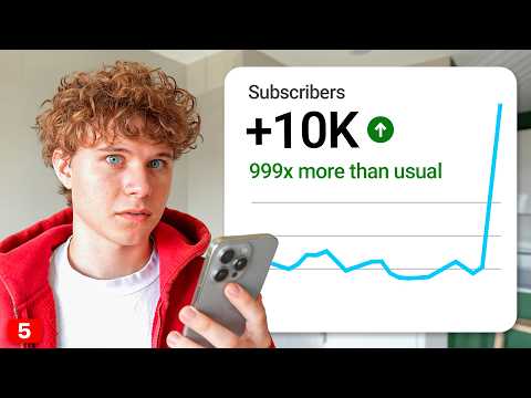0 ➜ 100,000 Subscribers in 10 Days (DAY 5)