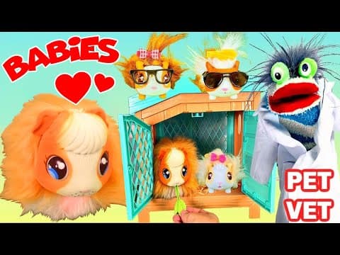 Fizzy the Pet Vet Helps Mama Guinea Pig and Babies