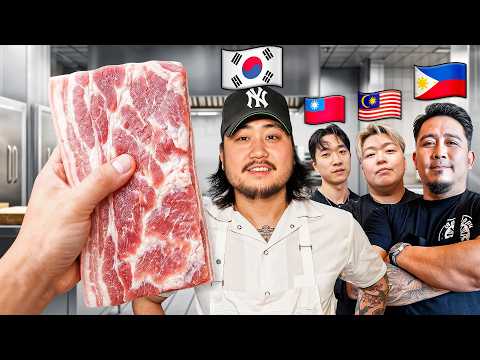 I Asked 4 Asian Chefs How they Cook Pork Belly!