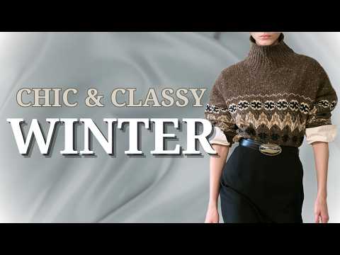 How to Look Stylish in Winter? Chic & Classy Outfit Ideas for Women 40+