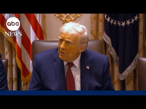 President Trump defers to Defense Secretary Hegseth on boat-strike video release