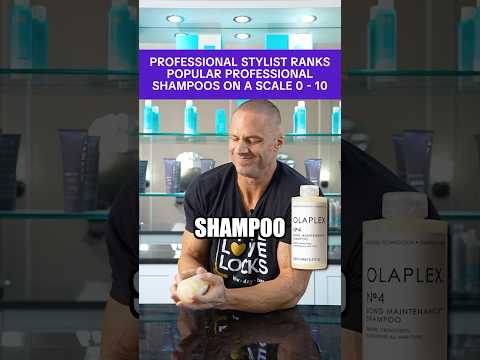 PROFESSIONAL STYLIST RANKS POPULAR PROFESSIONAL SHAMPOOS ON A SCALE 0 - 10