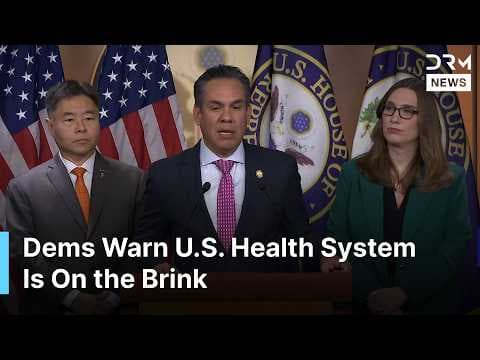 FULL PRESSER: House Democrats Unite to Slam Trump & GOP Over ACA Cuts and Health Care Crisis | AC1G