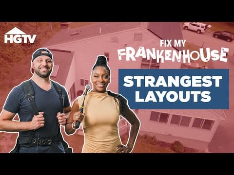 Most Challenging Home Renovations | Fix My Frankenhouse | HGTV