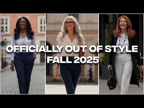 OUT of STYLE for FALL 2025!
