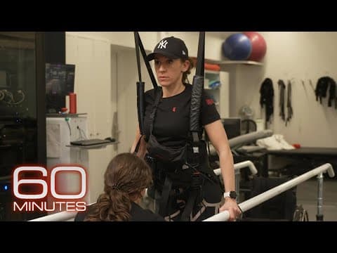 Skull, spine implants helping paralyzed patients walk or move their arms | 60 Minutes