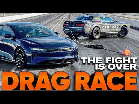Quickest American Car Ever: Demon 170 vs Lucid Sapphire VHT & Asphalt — Cammisa Ultimate Drag Race