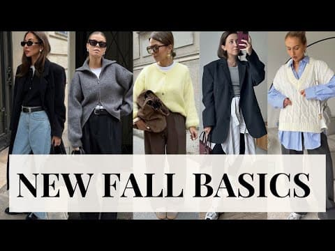 New Fall Basics: Effortless Elegance for Women Over 60 | Fresh 2025 Style Guide