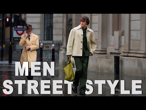 London Men’s Street Style - A Blend of Classic and Contemporary Elegance | 2025