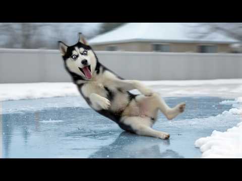 Funny Animals React to Crazy Weather