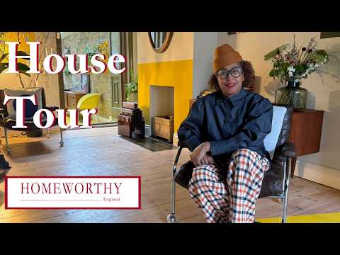 ENGLISH HOUSE TOUR | A Vibrant & Art-Filled Townhouse in London