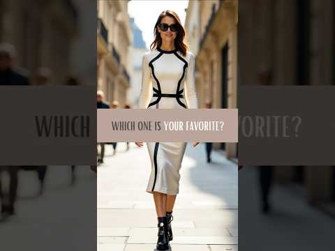 Which one is your favorite? #fashion