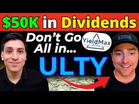 He Earns $50,000 Per Year in Dividends NOT ONLY From YieldMax ETFs like ULTY & MSTY...