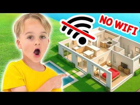 No Wi Fi Challenge for kids with Chris