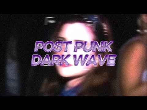 Post Punk & Dark Wave Mix🦇 🖤(Molchat Doma, Lebanon Hanover, She Past Away, Mareux, Artemas...