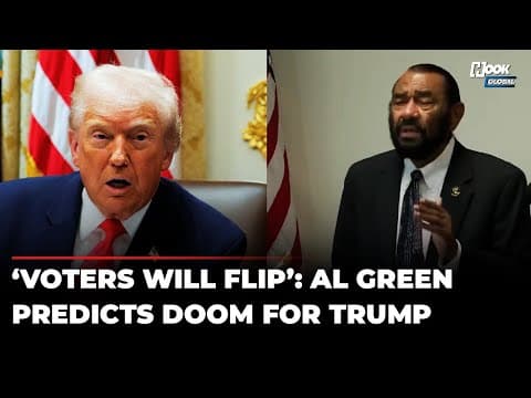 Al Green Predicts Doom For Trump Over Texas Redistricting: ‘He Will Be Hoisted By Own Petard’ | US