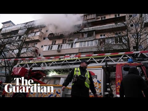 Russia launches massive attack on Kyiv: 'My hair was on fire'