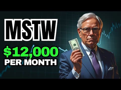 Is MSTW the best weekly Bitcoin dividend ETF?
