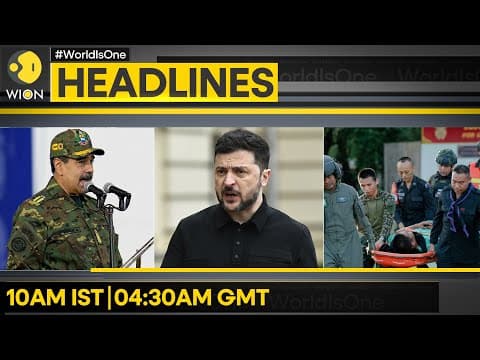 Cambodia Retaliates in Thai Border Clash | Zelensky: No Right to Cede Land to Russia | Headlines