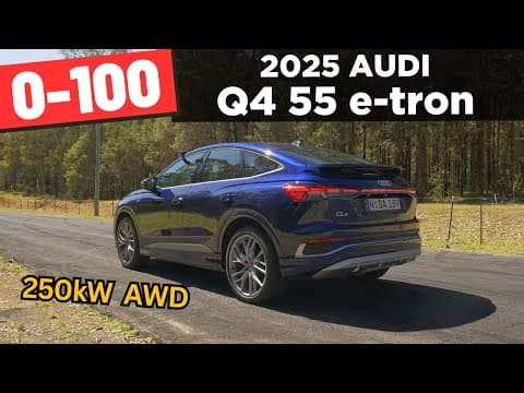 2025 Audi Q4 e-tron 55 review: 0-100 & POV test drive