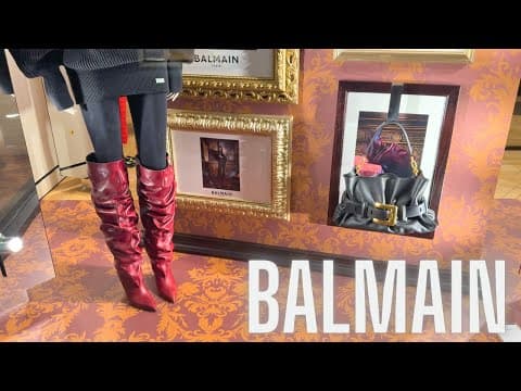 Luxury Store Windows in Milan 🇮🇹 | Fashion Week 2025 ✨ Dior, Gucci, Prada & More