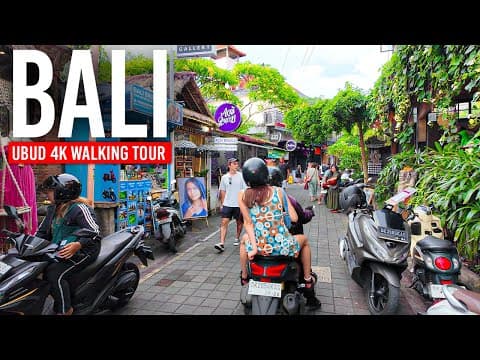 BALI, Indonesia 🇮🇩 Exploring Paradise – Temples, Beaches & Culture | 4K Walking Tour