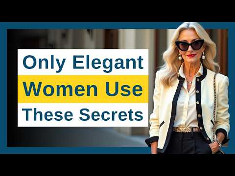 6 Old Money Fashion Secrets Elegant Women Over 50 Never Reveal