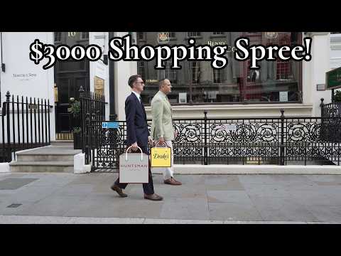 We Spent Over $3k in London: Classic Menswear Haul