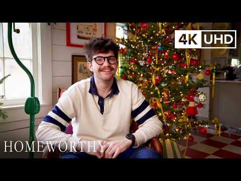 CHRISTMAS HOUSE TOUR | A Collected, Cozy Cottage Filled With Nostalgic Holiday Charm | 4K