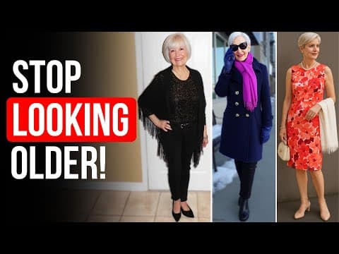 How Not To Look OLDER - Fashion Mistakes That Make You Look OLDER!