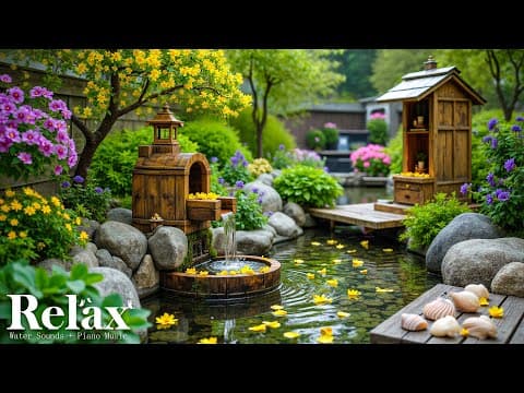 Sleep Music and Sound of Water 🌿 Calm Mind, Anxiety Relief, Deep Sleep