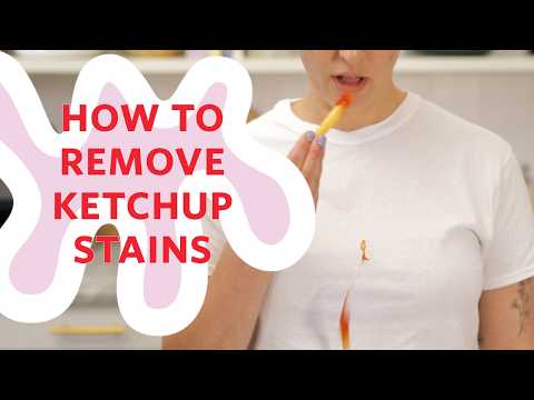 How to Remove Ketchup Stains on Clothing(Cheers to Summer!) #apartmenttherapy #cleaningtips #laundry