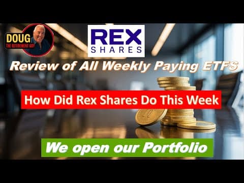 All 9 REC Shares Weekly Income ETFs Reviewed — Tesla, NVDA, HOII, LLII & More