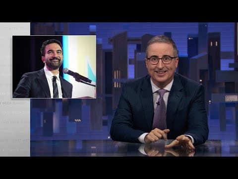S12 E29: Mamdani & Felony Murder: 11/9/25: Last Week Tonight with John Oliver