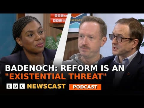 Why has UK Conservative leader Kemi Badenoch called Reform an "existential threat?' | BBC Newscast