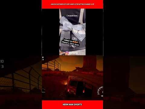 Amazon customer gets Very Angry after getting Scammed! 😡💀 #shorts