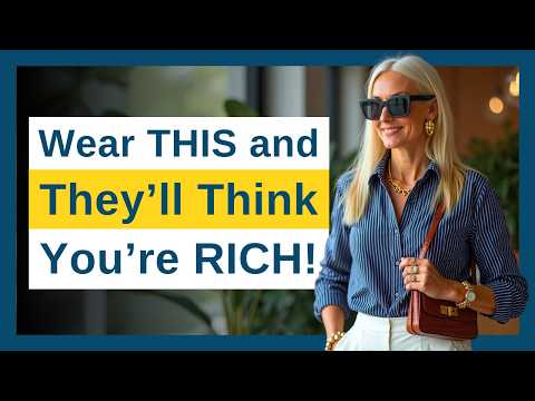 7 OLD MONEY Styling Hacks Women Over 50 Use to Look RICH Instantly