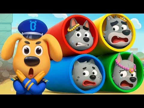 🚨Sheriff Labrador's Police Chase🚔I Kids Safety Tips | Sheriff Labrador | Kids Cartoon | BabyBus