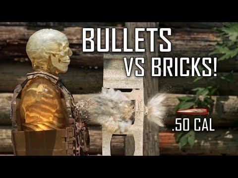 How Bullet-Proof Are Concrete Blocks? - Ballistic High-Speed