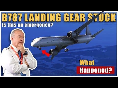 Landing Gear Stuck | Turkish Airlines 787 Returns to JFK