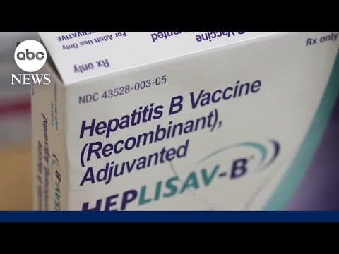 Former CDC director reacts to decision to change hepatitis B vaccine recommendation